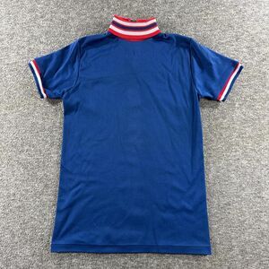Vintage Men's / Women's 1960 1970 Blue Stretch Knit Shirt